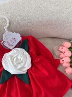 کد ۲۸۵۹ پیراهن طرح گل رز یلدا - Image 7