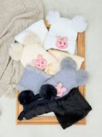 کد ۲۸۶۷ کلاه و گردنی وارداتی طرح ناقلا - Image 2