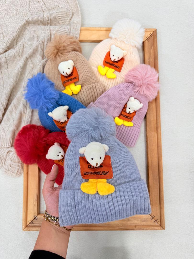 IMG-20251115-WA0041(1) کد ۲۸۸۷ کلاه وارداتی خرس خجالتی - Image 1