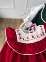 کد 2890 پیراهن کبریتی یقه نواردوزی طرح صبا - Image 6