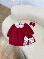 کد ۲۸۶۳ پیراهن یلدایی طرح مینا