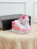 کد ۲۹۰۸ کتونی کرومی صورتی قلب - Image 2