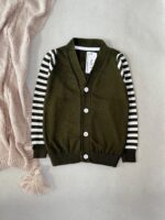 کد 2900 بافت راه راه جلو دکمه - Image 2