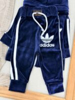 کد 2901 ست تیکه مخمل آمریکایی نخ کوب - Image 3