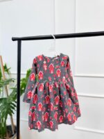 کد ۲۸۶۴ پیراهن مخمل طرح های مختلف زیبا - Image 8