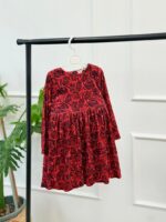 کد ۲۸۶۴ پیراهن مخمل طرح های مختلف زیبا - Image 6