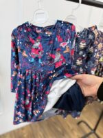 کد ۲۸۶۴ پیراهن مخمل طرح های مختلف زیبا - Image 11