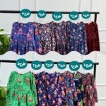 کد ۲۸۶۴ پیراهن مخمل طرح های مختلف زیبا - Image 2