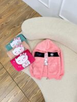 کد ۲۸۶۶ ست سه تیکه دورس و وست و شلوار وارداتی گربه - Image 5