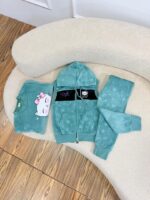 کد ۲۸۶۶ ست سه تیکه دورس و وست و شلوار وارداتی گربه - Image 7