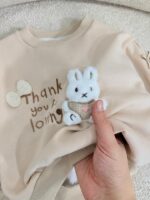 کد 2871 تک بلوز وارداتی طرح Tank you for loving - Image 5