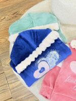 کد ۲۸۶۵ هودی شلوار وارداتی Two heart - Image 7