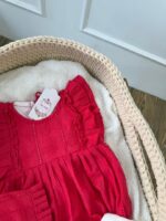 کد ۲۸۷۲ بادی سوزندوزی سرخابی طرح ثمین - Image 8