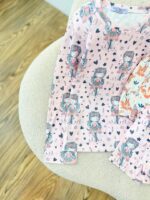 کد ۲۸۷۵ بلوز شلوار چاپی طرح مه گل - Image 2