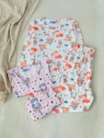 کد ۲۸۷۵ بلوز شلوار چاپی طرح مه گل - Image 9