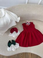 کد ۲۸۷۳ دوتیکه بلوز سارافون طرح متین - Image 4