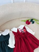 کد ۲۸۷۳ دوتیکه بلوز سارافون طرح متین - Image 2