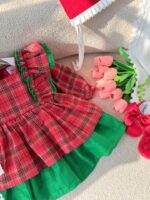 کد 2909 پیراهن کریسمسی جدید - Image 6