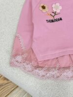 کد ۲۹۱۳ تک بلوز دورس پنبه گل برجسته طرح دلشاد - Image 7