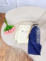 کد ۲۹۲۸ تک بلوز وارداتی طرح You can do it - Image 3