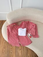 کد ۲۹۲۱ ست کت و شلوار و کراپ طرح آرامیس - Image 5