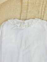 کد ۲۹۴۱ تک بلوز سفید نخ پنبه - Image 3