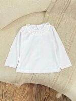 کد ۲۹۴۱ تک بلوز سفید نخ پنبه