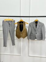 کد ۲۹۴۹ کت و شلوار دامادی پسرانه - Image 10