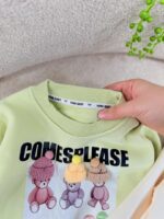 کد 2959 تک بلوز دورس وارداتی داخل خز سه خرس - Image 3