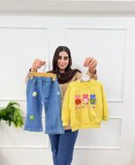 کد 2968 بلوز شلوار وارداتی طرح bear is cute - Image 3