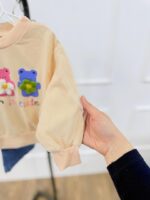 کد 2968 بلوز شلوار وارداتی طرح bear is cute - Image 2