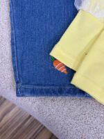 کد ۲۹۸۲ بیلر و بلوز وارداتی طرح خرگوش هویج به دست - Image 4