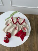 کد 2990 پیراهن طرح ترانه - Image 3