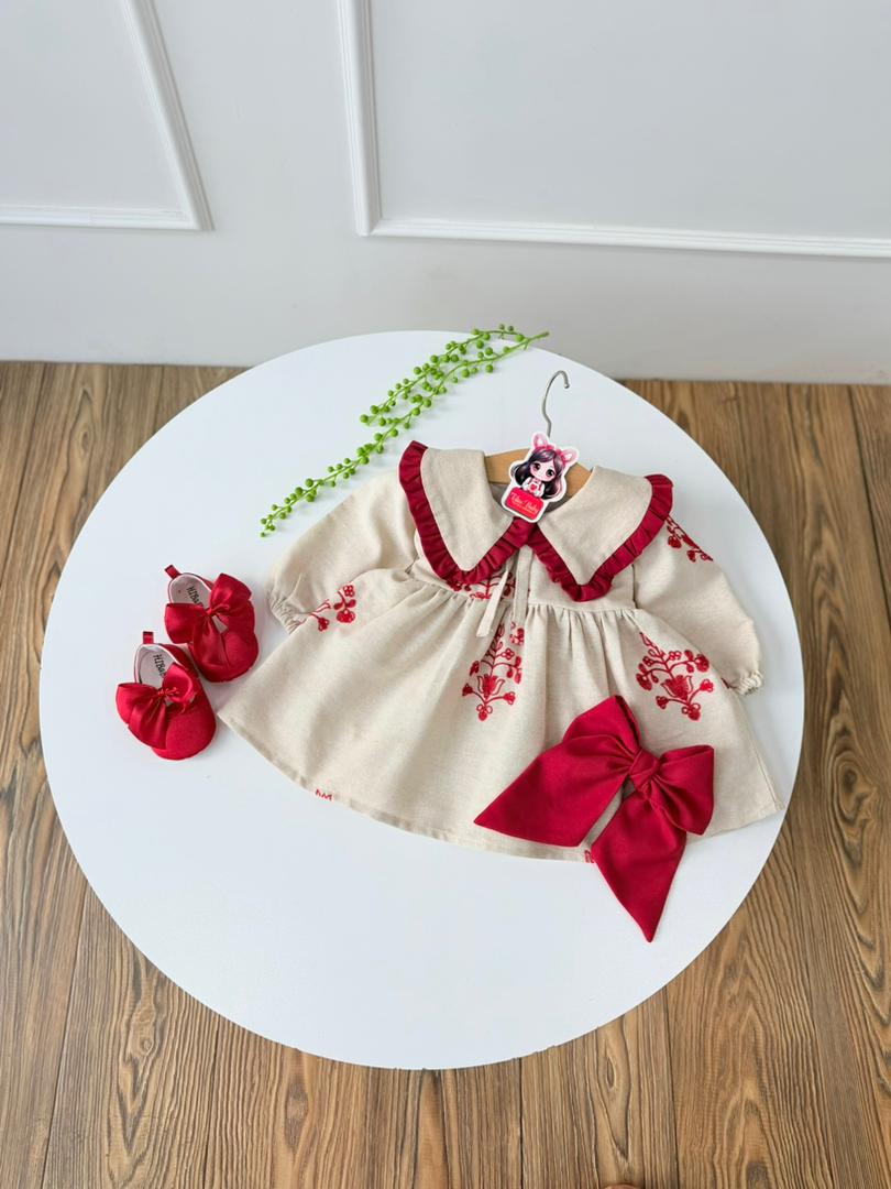 IMG-20251212-WA0032 کد 2990 پیراهن طرح ترانه - Image 1