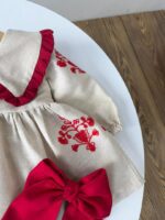 کد 2990 پیراهن طرح ترانه - Image 4