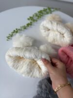 کد ۲۹۹۸ کلاه وارداتی پوم پوم قلبی - Image 3
