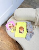 کد ۳۰۰۵ بلوز شلوار دختر کلاه پوما - Image 4