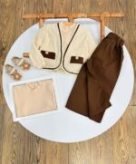 کد 3011 ست سه تیکه طرح فریحا