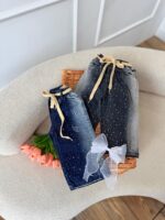 کد ۳۰۱۳ شلوار جین فول نگین جدید