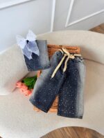 کد ۳۰۱۳ شلوار جین فول نگین جدید - Image 4