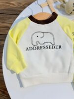 کد ۳۰۳۹ بلوز شلوار وارداتی طرح فیل ADDRF - Image 2