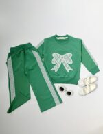 کد ۳۰۳۸ بلوز شلوار پنبه طرح پاپیونی آدرینا - Image 2