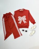 کد ۳۰۳۸ بلوز شلوار پنبه طرح پاپیونی آدرینا - Image 3