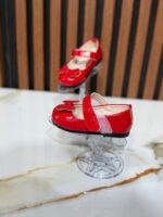 کد ۳۰۸۹ کفش مجلسی قرمز براق - Image 2