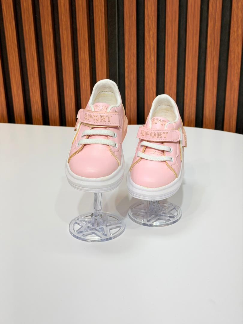 IMG-20260220-WA0023 کد 3207 کتونی صورتی SPORT - Image 1