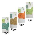 کد ۳۰۶۱ ست خونگی گلدوزی شده طرح قلب گل ها - Image 2