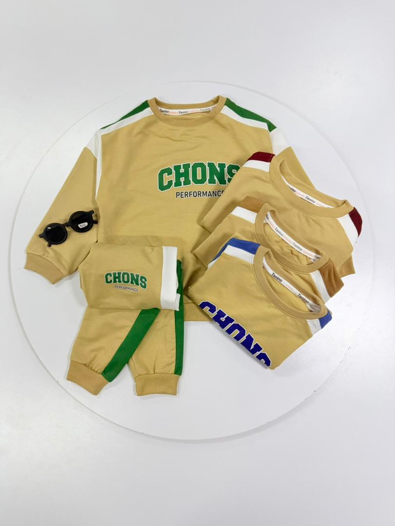 IMG-20260201-WA0045 کد ۳۱۱۴ بلوز شلوار طرح CHONS - Image 1