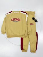 کد ۳۱۱۴ بلوز شلوار طرح CHONS - Image 2