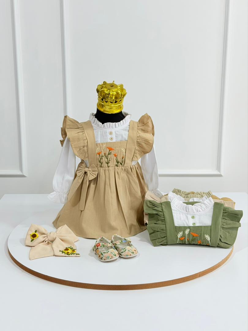 IMG-20260201-WA0052 کد ۳۱۰۳ پیراهن طرح بلوز سارافون لوسیا - Image 1