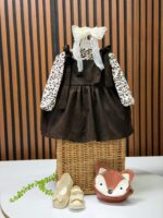 کد 3119 ست دو تیکه پلنگی طرح Africa